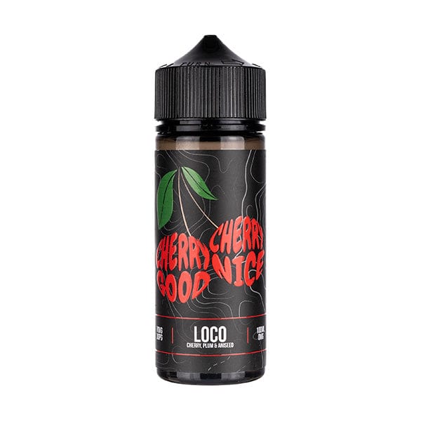 BUY 1 GET 1 FREE | Loco Cherry Good Cherry 100ml Shortfill E - Liquid by Wick LiquorVAPE INDIA - Vape India