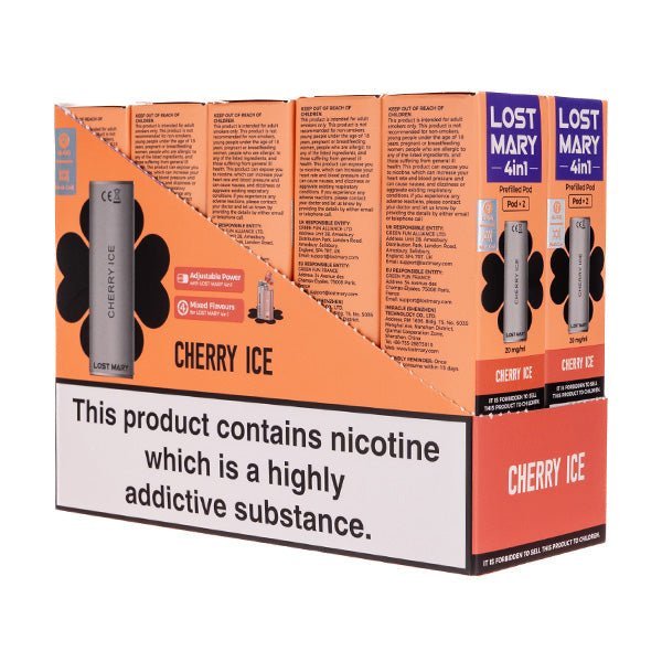 BUY 1 GET 1 FREE | Lost Mary 4 in 1 Prefilled Pods [Box of 10]VAPE INDIA - Vape India