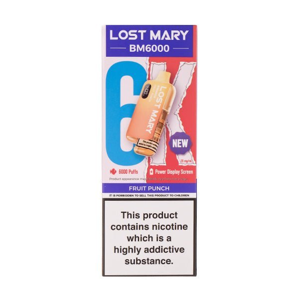 BUY 1 GET 1 FREE | Lost Mary BM6000 Disposable VapeVAPE INDIA - Vape India