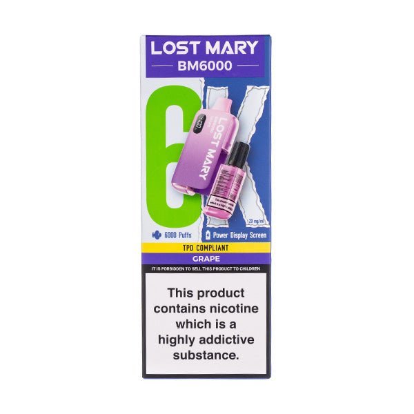 BUY 1 GET 1 FREE | Lost Mary BM6000 Disposable VapeVAPE INDIA - Vape India