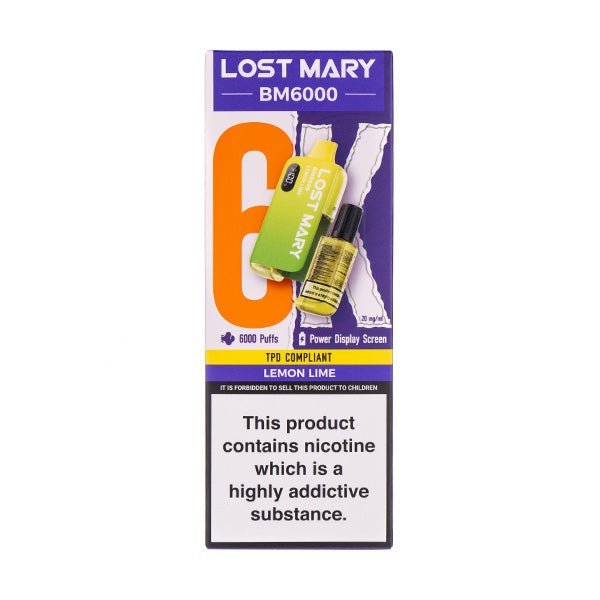 BUY 1 GET 1 FREE | Lost Mary BM6000 Disposable VapeVAPE INDIA - Vape India