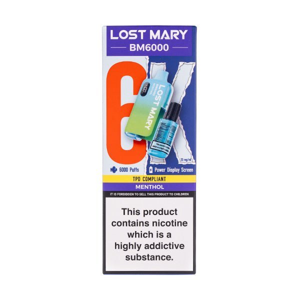 BUY 1 GET 1 FREE | Lost Mary BM6000 Disposable VapeVAPE INDIA - Vape India