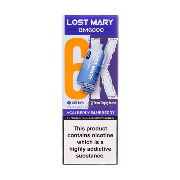 BUY 1 GET 1 FREE | Lost Mary BM6000 Disposable VapeVAPE INDIA - Vape India