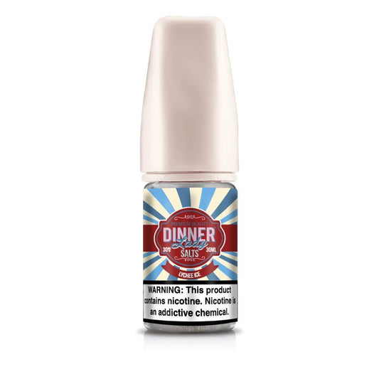 BUY 1 GET 1 FREE | Lychee Ice - Dinner Lady Salts | 30Ml Vpae Juice | 20MG, 30MG, 50MG | Vape India - Vape India