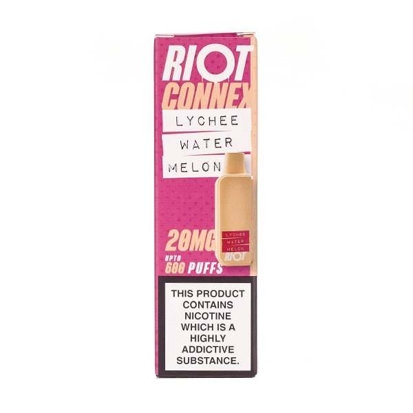 BUY 1 GET 1 FREE | Lychee Watermelon Connex Prefilled Pod by Riot SquadVAPE INDIA - Vape India