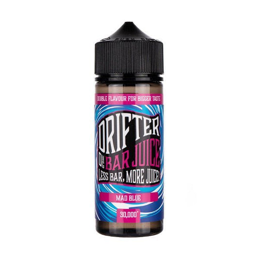 BUY 1 GET 1 FREE | Mad Blue 100ml (50/50) Shortfill E - Liquid by DrifterVAPE INDIA - Vape India