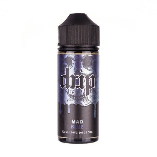 BUY 1 GET 1 FREE | Mad Blue 100ml Shortfill E - Liquid by DripVAPE INDIA - Vape India
