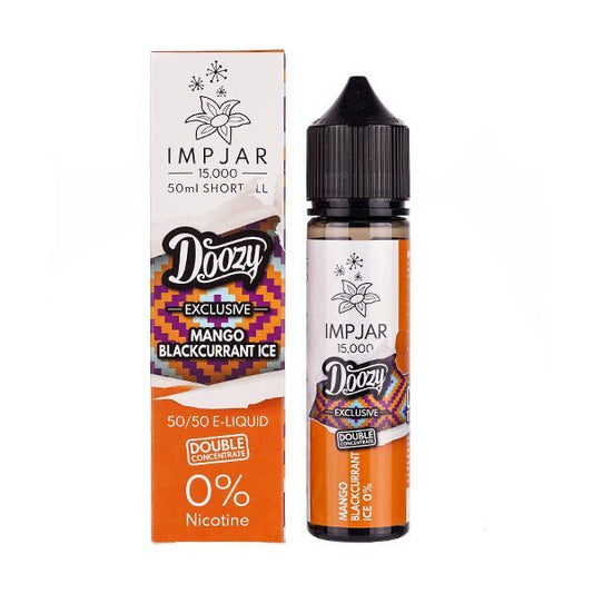 BUY 1 GET 1 FREE | Mango Blackcurrant Ice 50ml (50/50) Shortfill by Imp Jar & DoozyVAPE INDIA - Vape India