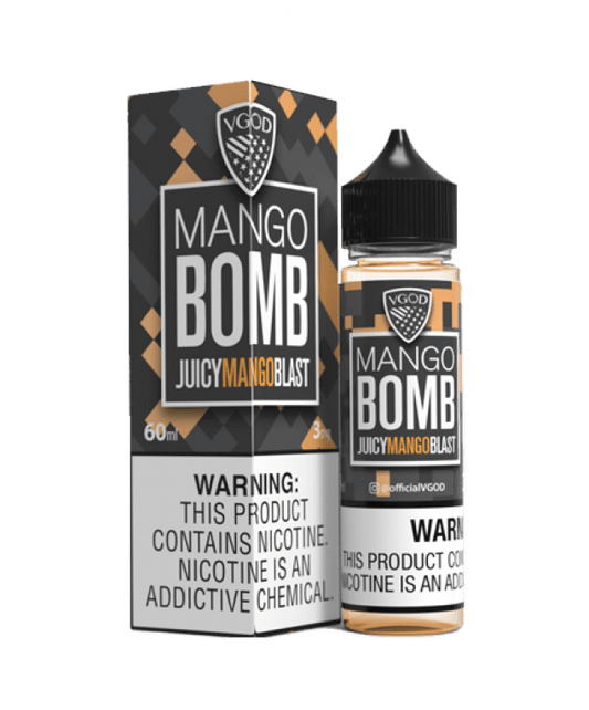 BUY 1 GET 1 FREE | Mango Blast - VGod | 60ML Vape Juice | 3MG, 6MG, 12MG | Vape India - Vape India