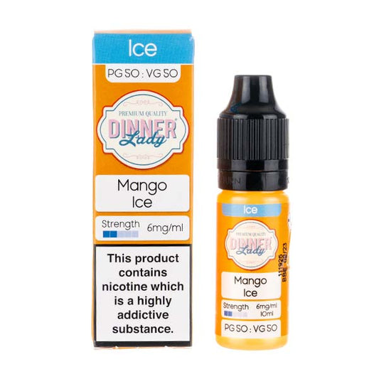 BUY 1 GET 1 FREE | Mango Ice 50/50 E - Liquid by Dinner LadyVAPE INDIA - Vape India