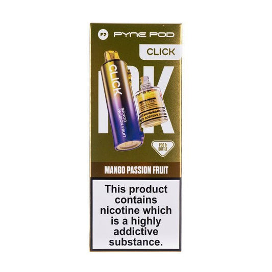 BUY 1 GET 1 FREE | Mango Passion Fruit Pyne Pod Click 10000 Pod & BottleVAPE INDIA - Vape India