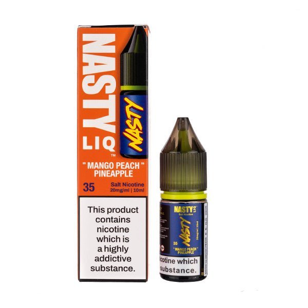 BUY 1 GET 1 FREE | Mango Peach Pineapple Nic Salt E - Liquid by Nasty LiqVAPE INDIA - Vape India