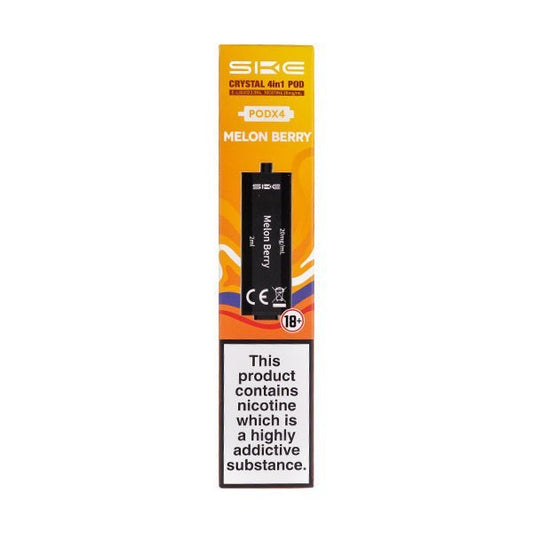 BUY 1 GET 1 FREE | Melon Berry Crystal 4 in 1 Prefilled Pods by SKEVAPE INDIA - Vape India