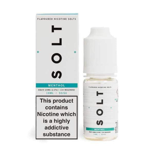 BUY 1 GET 1 FREE | Menthol Nic Salt E - Liquid by SoltVAPE INDIA - Vape India