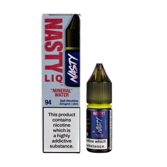 BUY 1 GET 1 FREE | Mineral Water Nic Salt E - Liquid by Nasty LiqVAPE INDIA - Vape India
