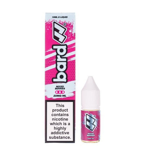 BUY 1 GET 1 FREE | Mixed Berries Nic Salt E - Liquid by BardVAPE INDIA - Vape India