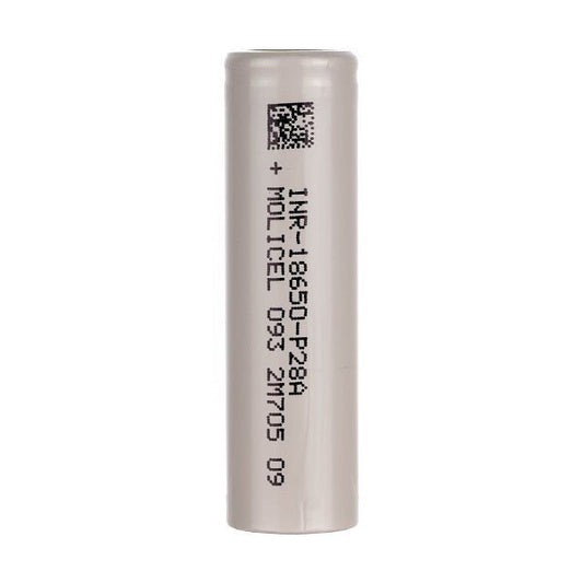 BUY 1 GET 1 FREE | P28A 18650 INR 2800mAh Battery by MolicelVAPE INDIA - Vape India
