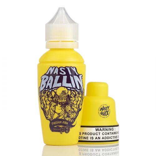 BUY 1 GET 1 FREE | Passion Killa - Nasty Ballin E - Liquid | 60ML Vape Juice | 0MG, 3MG, 6MG | Vape India - Vape India