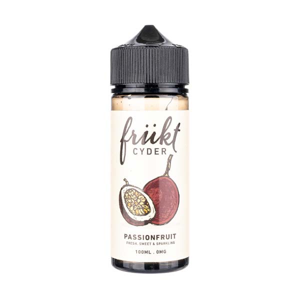 BUY 1 GET 1 FREE | Passionfruit 100ml Shortfill E - Liquid by Frukt CyderVAPE INDIA - Vape India