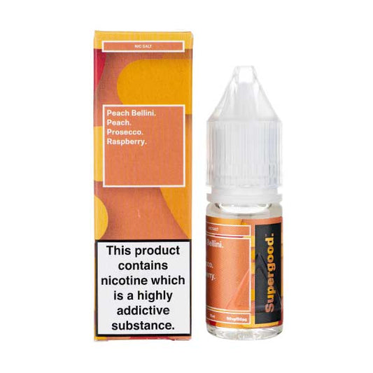 BUY 1 GET 1 FREE | Peach Bellini Nic Salt E - Liquid by SupergoodVAPE INDIA - Vape India