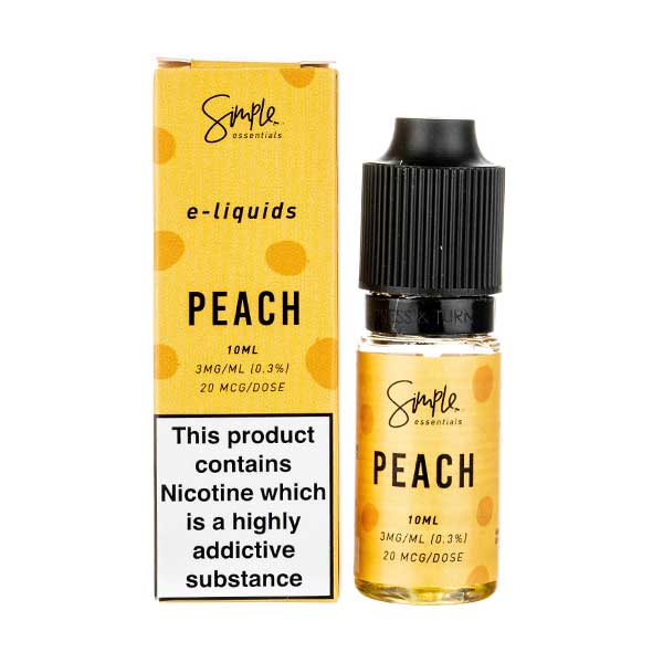 BUY 1 GET 1 FREE | Peach E - Liquid by Simple EssentialsVAPE INDIA - Vape India