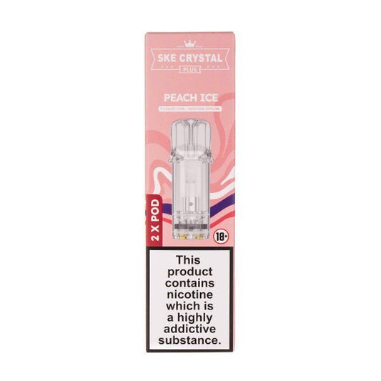 BUY 1 GET 1 FREE | Peach Ice Crystal Plus Prefilled Pods by SKEVAPE INDIA - Vape India