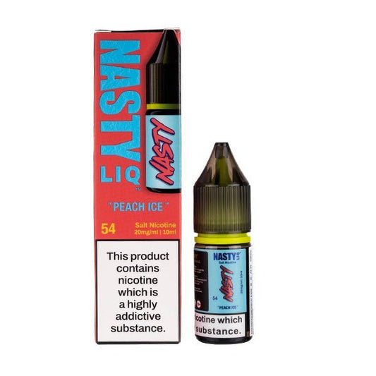 BUY 1 GET 1 FREE | Peach Ice Nic Salt E - Liquid by Nasty LiqVAPE INDIA - Vape India