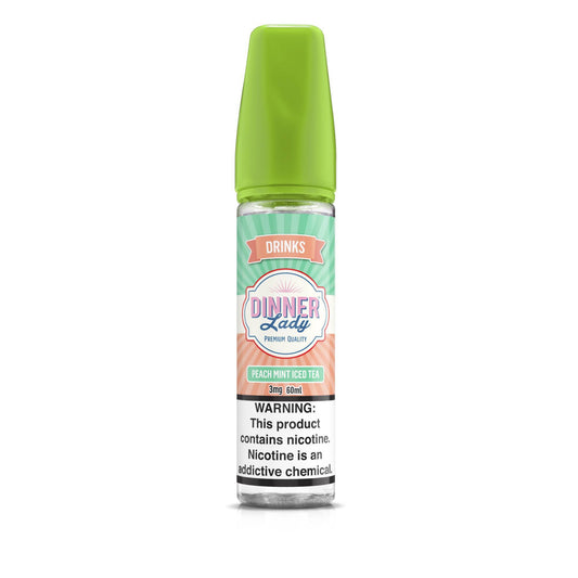 BUY 1 GET 1 FREE | Peach Mint Iced Tea - Dinner Lady | 60ML Vape Juice | 3MG, 6MG | Vape India - Vape India