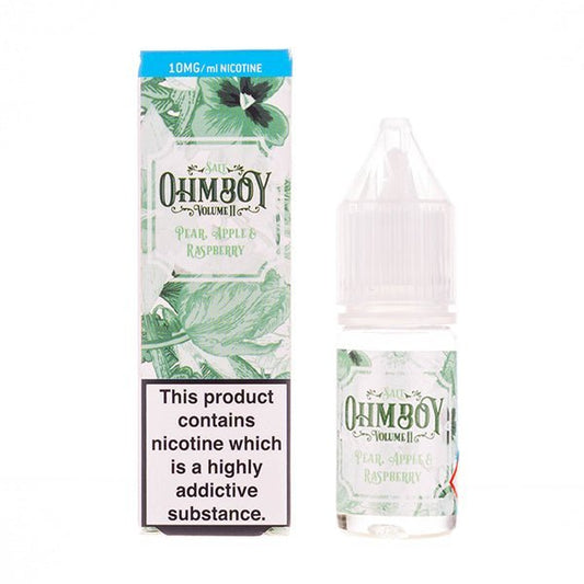 BUY 1 GET 1 FREE | Pear, Apple and Raspberry Nic Salt E - Liquid by Ohm BoyVAPE INDIA - Vape India