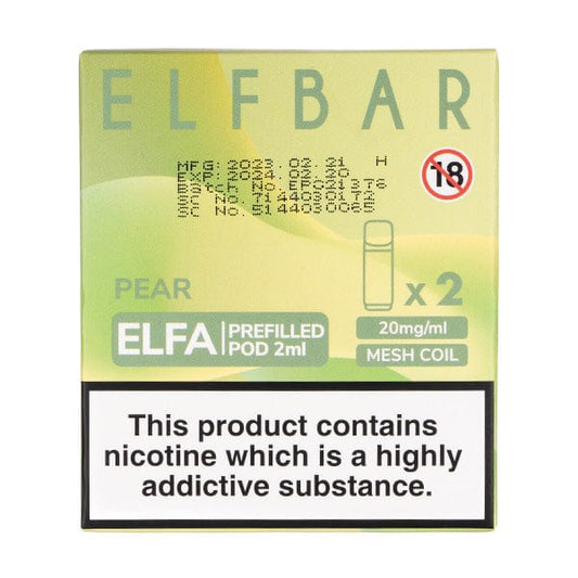BUY 1 GET 1 FREE | Pear Elfa Prefilled Pods by Elf BarVAPE INDIA - Vape India