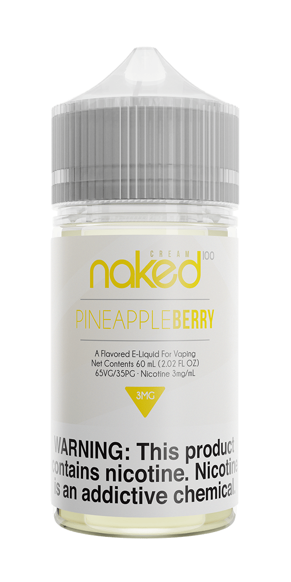 BUY 1 GET 1 FREE | Pineapple Berry - Naked 100 Cream | 60ML Vape Juice | 3MG, 6MG, 12MG | Vape India - Vape India