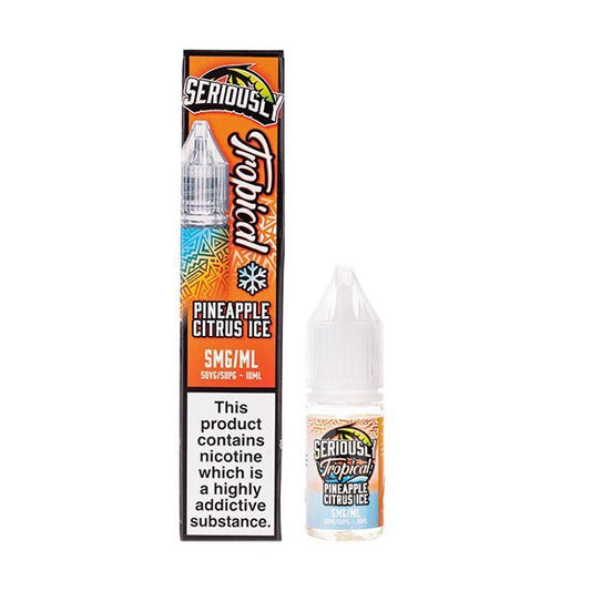 BUY 1 GET 1 FREE | Pineapple Citrus Ice Nic Salt E - Liquid by Seriously TropicalVAPE INDIA - Vape India