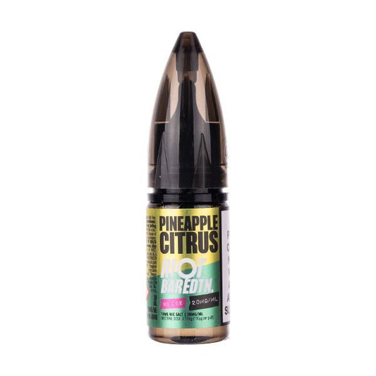 BUY 1 GET 1 FREE | Pineapple Citrus Nic Salt E - Liquid by Riot Squad Bar EdtnVAPE INDIA - Vape India