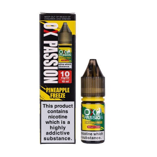 BUY 1 GET 1 FREE | Pineapple Freeze Nic Salt E - Liquid by Oxva Ox PassionVAPE INDIA - Vape India