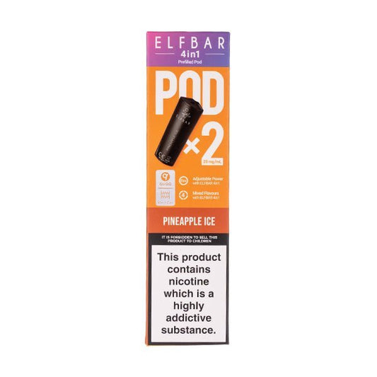 BUY 1 GET 1 FREE | Pineapple Ice 4 in 1 Prefilled Pods by Elf BarVAPE INDIA - Vape India