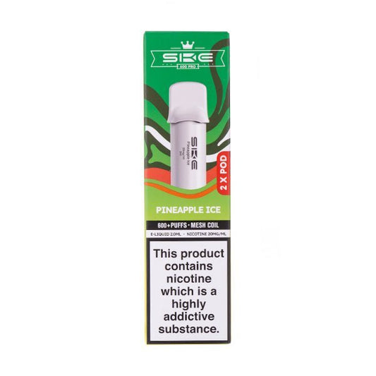BUY 1 GET 1 FREE | Pineapple Ice Crystal 600 Pro Prefilled Pods by SKEVAPE INDIA - Vape India