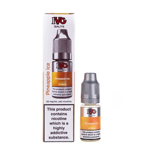 BUY 1 GET 1 FREE | Pineapple Ice Nic Salt E - Liquid by IVGVAPE INDIA - Vape India