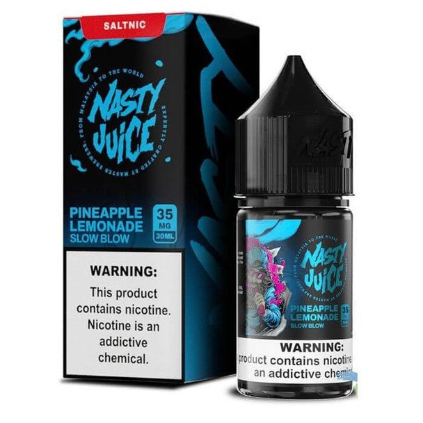 BUY 1 GET 1 FREE | Pineapple Lemonade Slow Blow - Nasty Salt | 30Ml Vape Juice | 35MG, 50MG | Vape India - Vape India