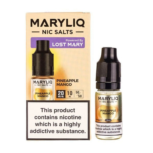 BUY 1 GET 1 FREE | Pineapple Mango Nic Salt E - Liquid by Lost Mary MaryliqVAPE INDIA - Vape India
