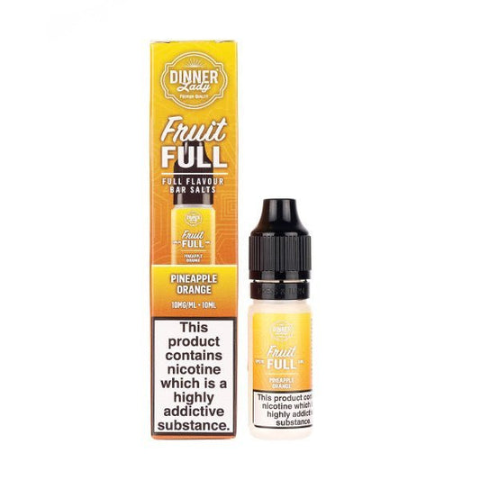 BUY 1 GET 1 FREE | Pineapple Orange Nic Salt E - Liquid by Dinner Lady Fruit Full Bar SaltsVAPE INDIA - Vape India