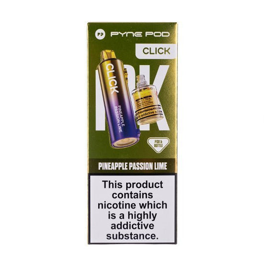 BUY 1 GET 1 FREE | Pineapple Passion Lime Pyne Pod Click 10000 Pod & BottleVAPE INDIA - Vape India