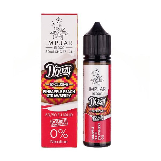 BUY 1 GET 1 FREE | Pineapple Peach Strawberry 50ml (50/50) Shortfill by Imp Jar & DoozyVAPE INDIA - Vape India