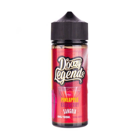 BUY 1 GET 1 FREE | Pineapple Raspberry Sangria 100ml Shortfill E - Liquid by Doozy LegendsVAPE INDIA - Vape India