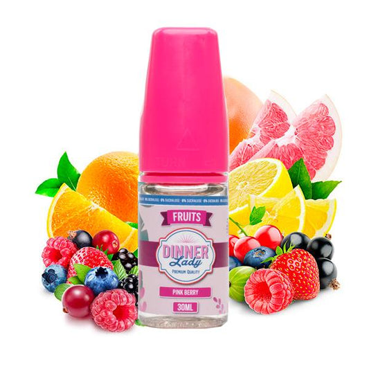 BUY 1 GET 1 FREE | Pink Berry - Dinner Lady Salts | 30ML Vape Juice | 30MG, 50MG | Vape India - Vape India
