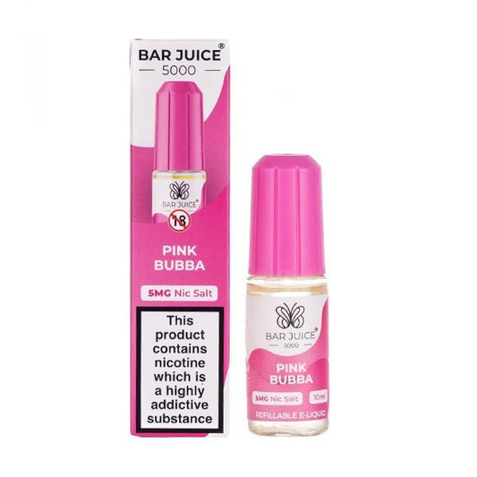 BUY 1 GET 1 FREE | Pink Bubba Nic Salt E - Liquid by Bar Juice 5000VAPE INDIA - Vape India