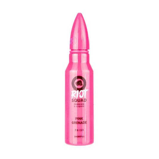BUY 1 GET 1 FREE | Pink Grenade 50ml Shortfill E - Liquid by Riot SquadVAPE INDIA - Vape India