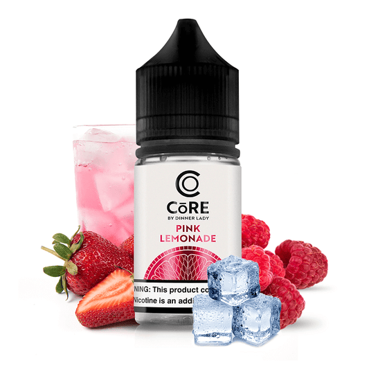 BUY 1 GET 1 FREE | Pink Lemonade - Core Salt by Dinner Lady | 30ML Vape Juice | 20MG, 30MG, 50MG | Vape India - Vape India