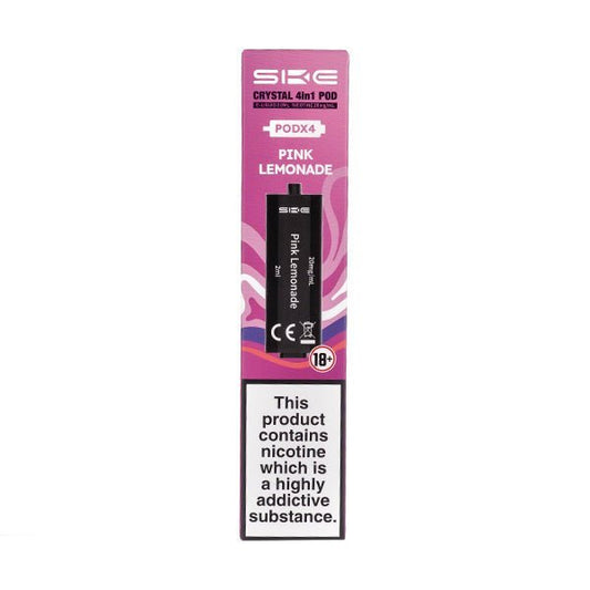 BUY 1 GET 1 FREE | Pink Lemonade Crystal 4 in 1 Prefilled Pods by SKEVAPE INDIA - Vape India