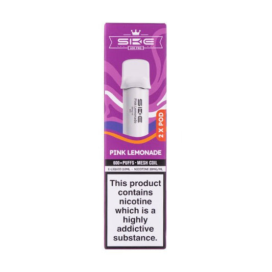 BUY 1 GET 1 FREE | Pink Lemonade Crystal 600 Pro Prefilled Pods by SKEVAPE INDIA - Vape India