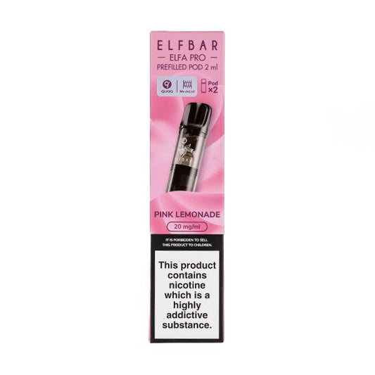 BUY 1 GET 1 FREE | Pink Lemonade Elfa Pro Prefilled Pods by Elf BarVAPE INDIA - Vape India